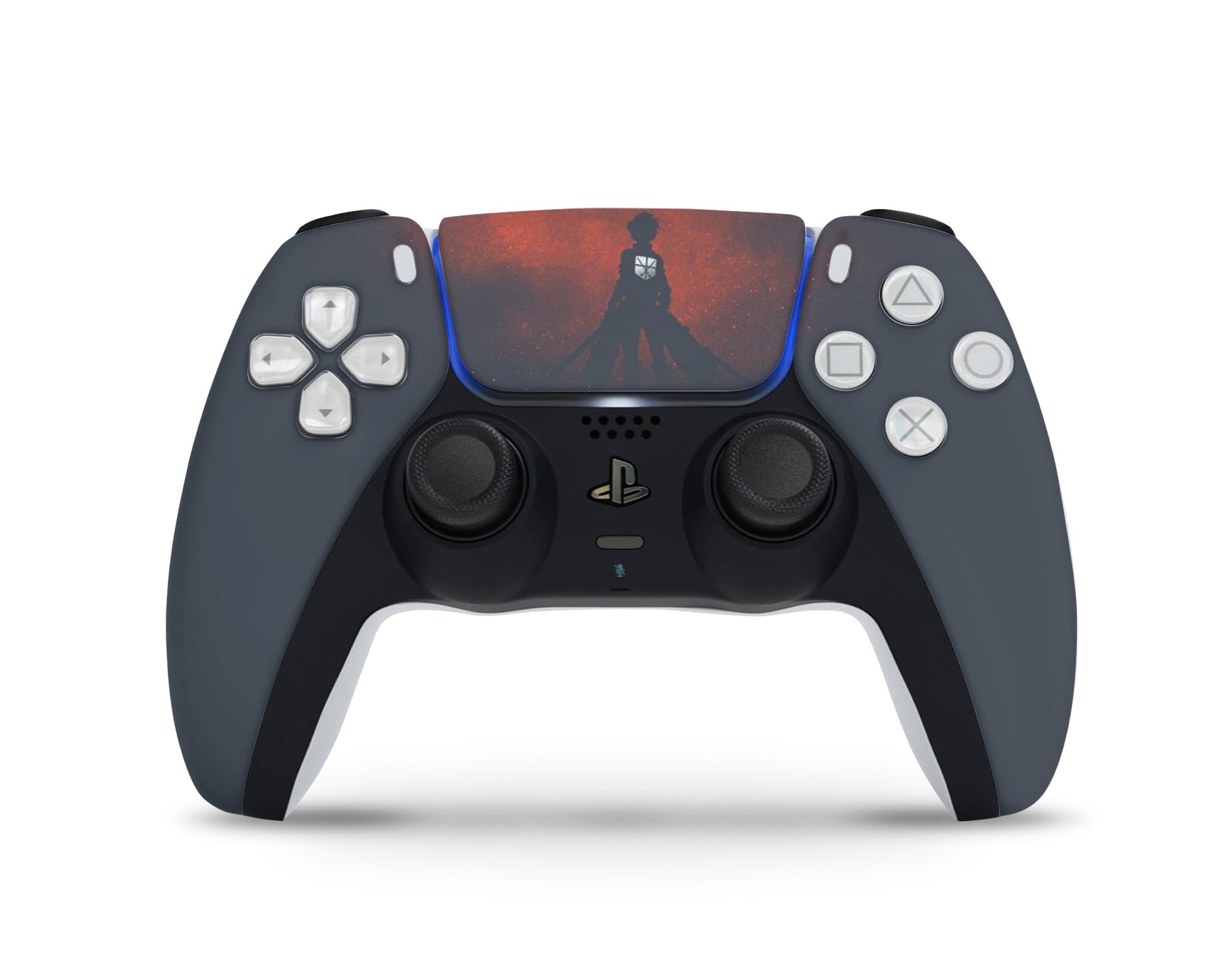 Anime Town Creations PS5 Controller Attack On Titan WallSkins - Anime Attack on Titan Skin