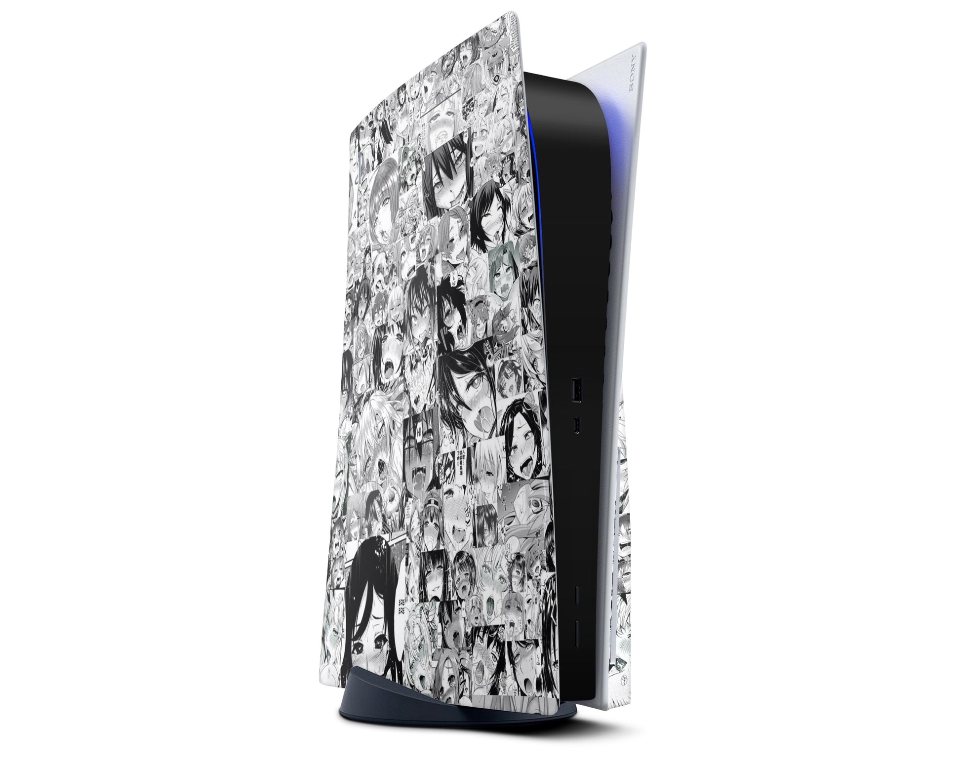 PlayStation PS5 Ahegao Manga PS5 Skins - Anime Ahegao Skin