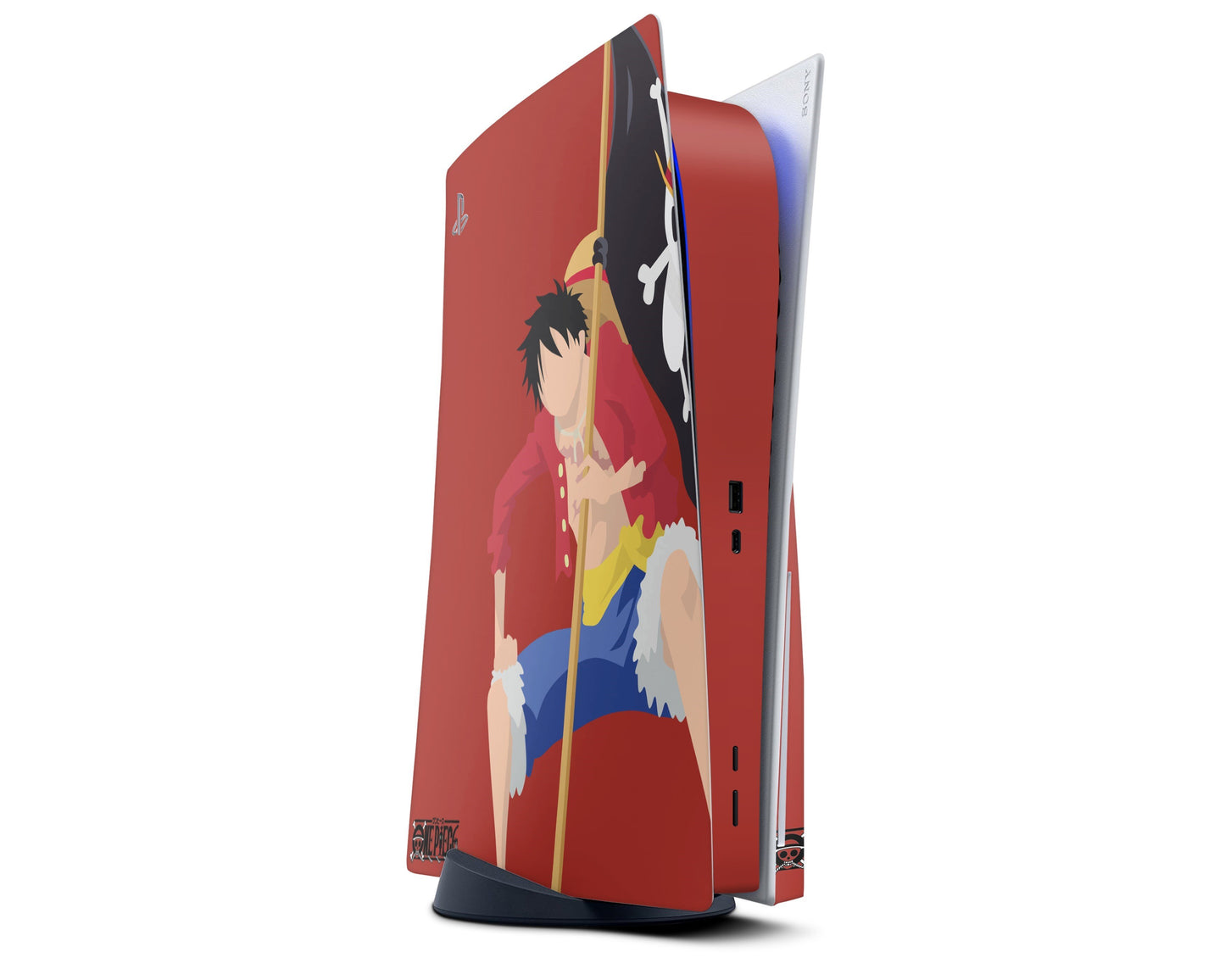 PlayStation PS5 One Piece Luffy PS5 Skins - Anime One Piece Skin