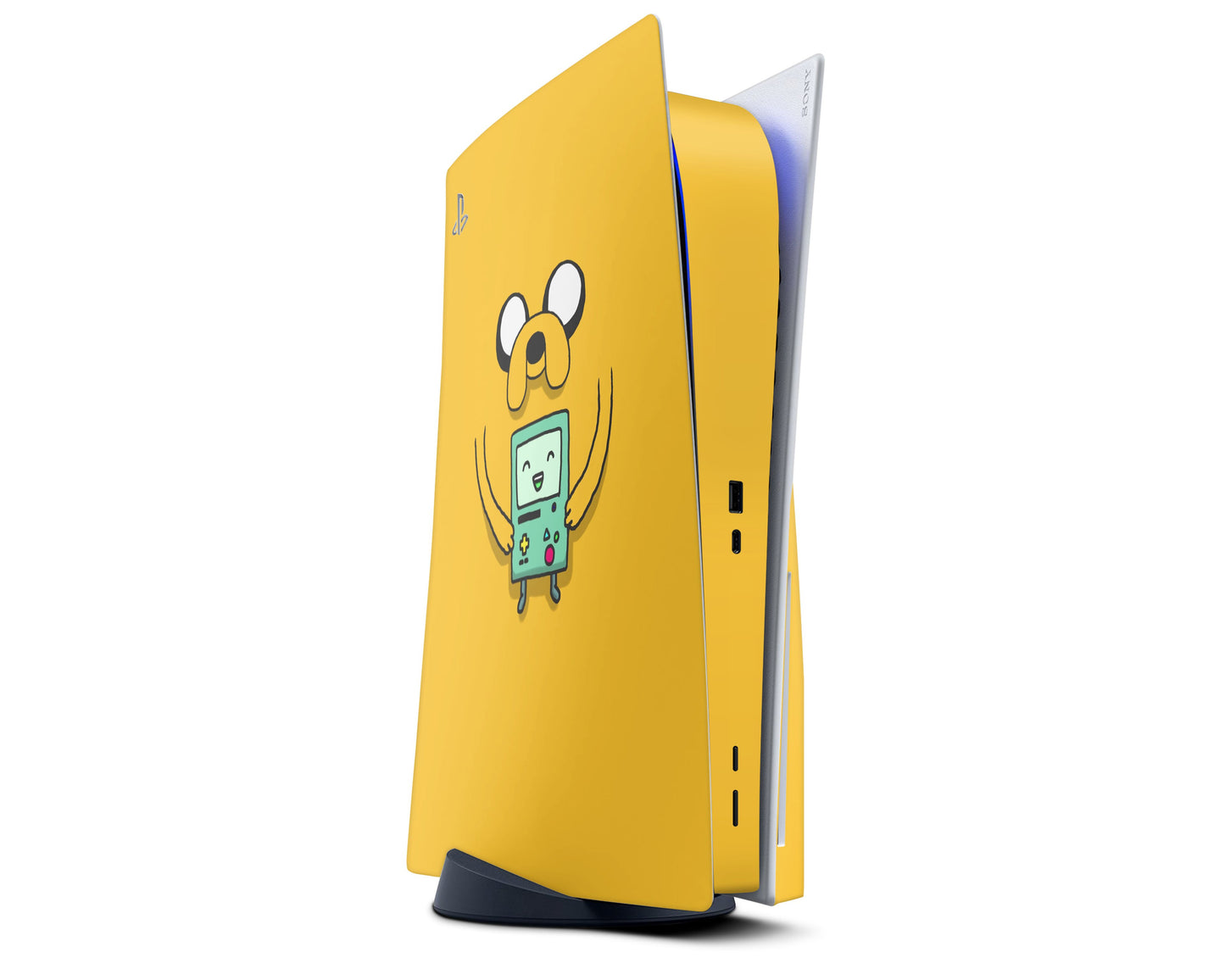 Anime Town Creations PS5 Adventure Time Jake and Beemo PS5 Skins - Anime Adventure Time Skin