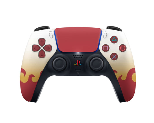 Anime Town Creations PS5 Controller Demon Slayer Rengoku Flame HashiraSkins - Anime Demon Slayer Skin