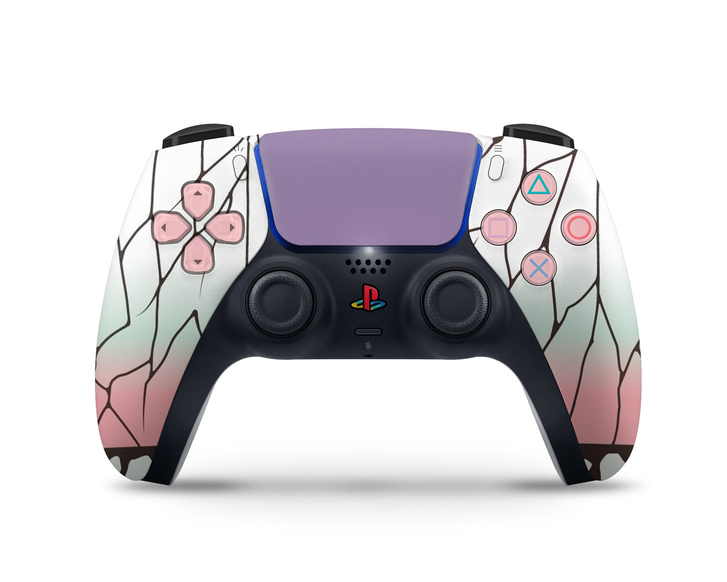 Anime Town Creations PS5 Slim Demon Slayer Shinobu Wisteria PS5 Slim Skins - Anime Demon Slayer PS5 Slim Skin
