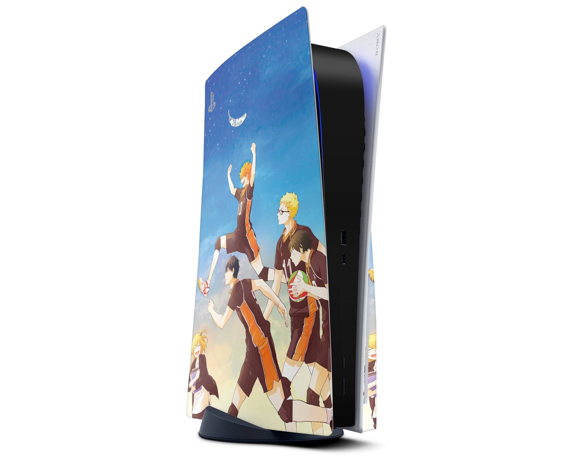 Anime Town Creations PS5 Haikyuu Karasuno Team PS5 Skins - Anime Haikyuu PS5 Skin