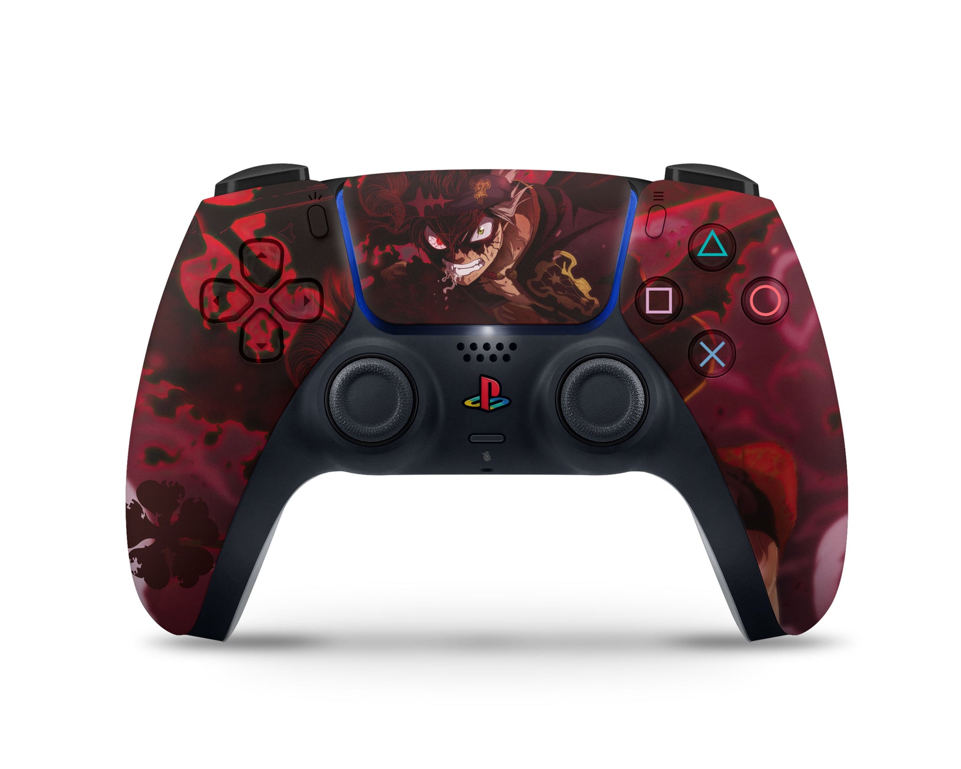 Anime Town Creations PS5 Black Clover Asta Red PS5 Skins - Anime Black Clover PS5 Skin