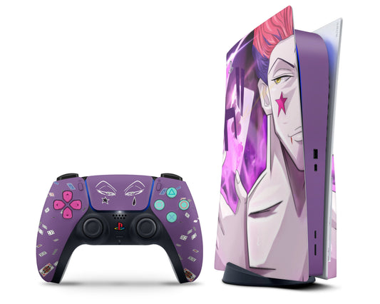 Anime Town Creations PS5 My Hero Academia Hisoka Morow Purple PS5 Skins - Anime My Hero Academia PS5 Skin