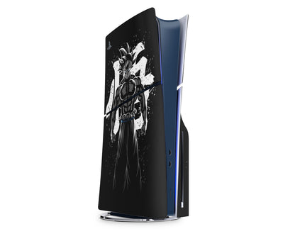 Anime Town Creations PS5 Slim Dragon Ball Goku Dark Minimalist PS5 Slim Skins - Anime Dragon Ball PS5 Slim Skin