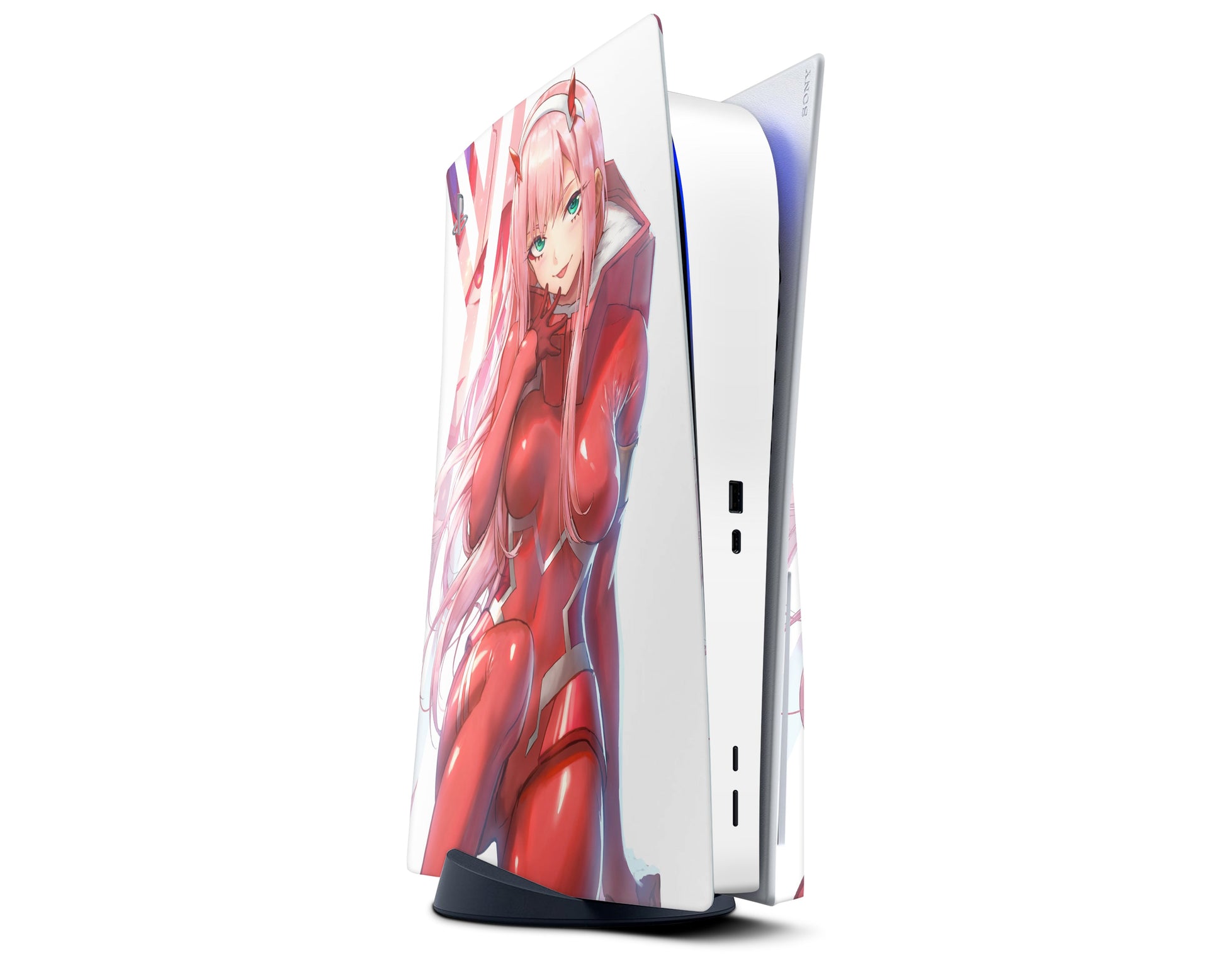 Anime Town Creations PS5 Darling in the Franxx Zero Two PS5 Skins - Anime Darling in the Franxx PS5 Skin