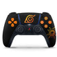 Anime Town Creations PS5 Uzumaki Minimalist Black PS5 Skins - Anime Ninja PS5 Skin