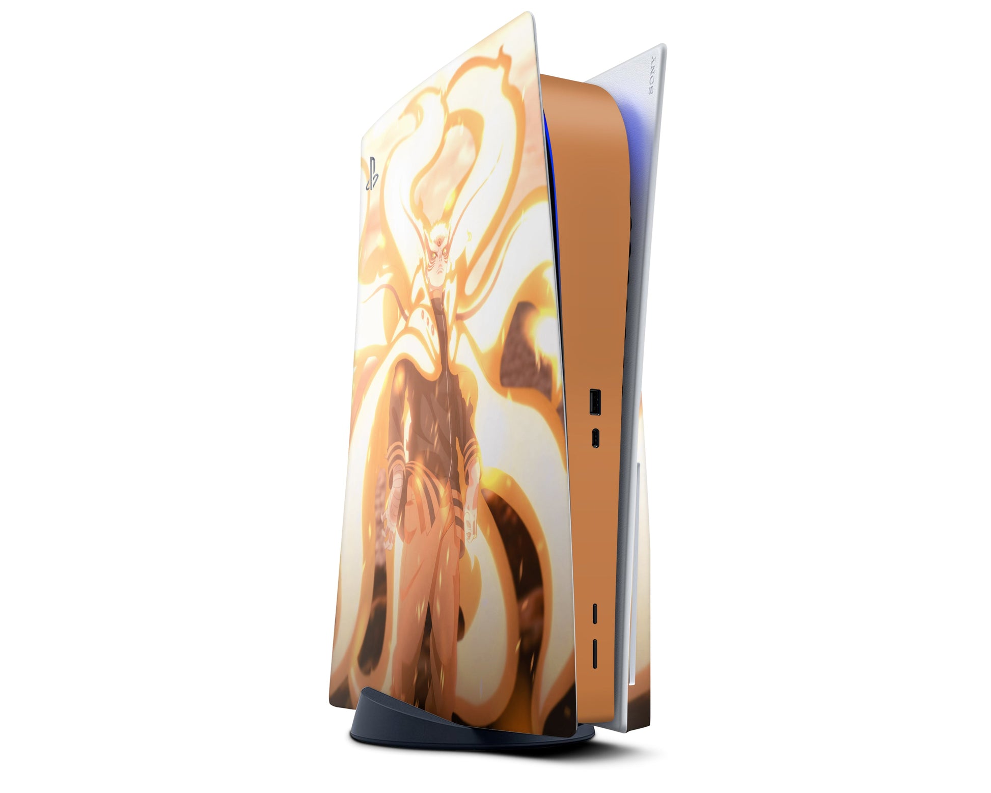 Anime Town Creations PS5 Nine Tail Fox Baryon Mode PS5 Skins - Anime Ninja PS5 Skin