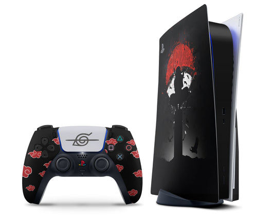 Anime Town Creations PS5 Uchiha Headband PS5 Skins - Anime Ninja PS5 Skin