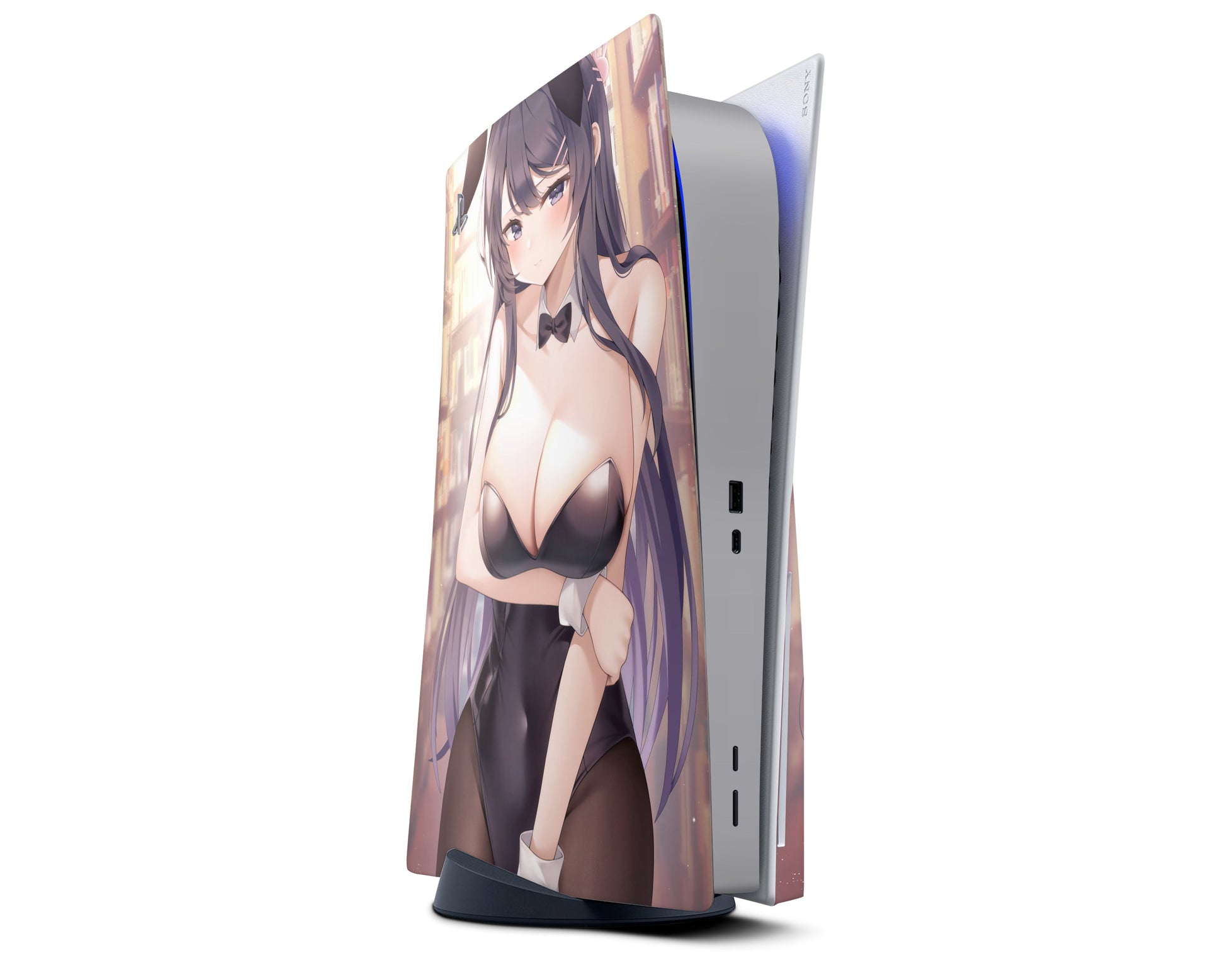 Anime Town Creations PS5 Bunny Girl Senpai Hot PS5 Digital Skins - Anime Rascal Does Not Dream of Bunny Girl Senpai PS5 Skin
