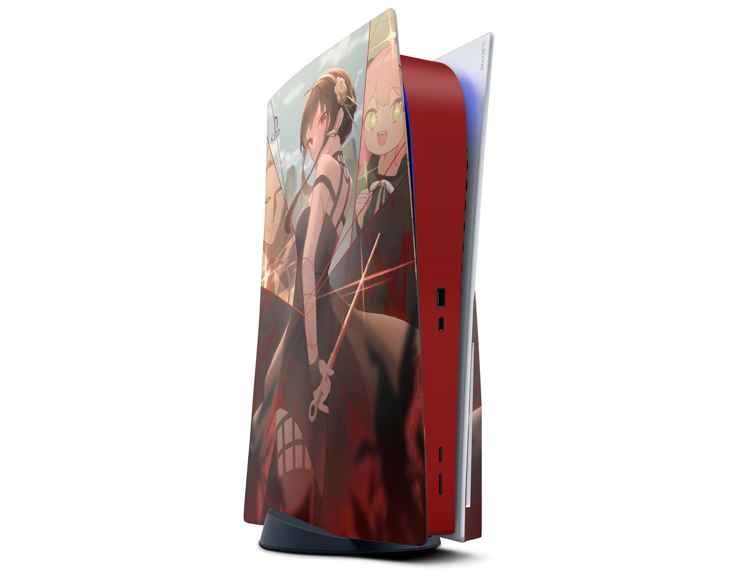 Anime Town Creations PS5 Spy x Family Forger Fam PS5 Digital Skins - Anime Spy x Family PS5 Skin