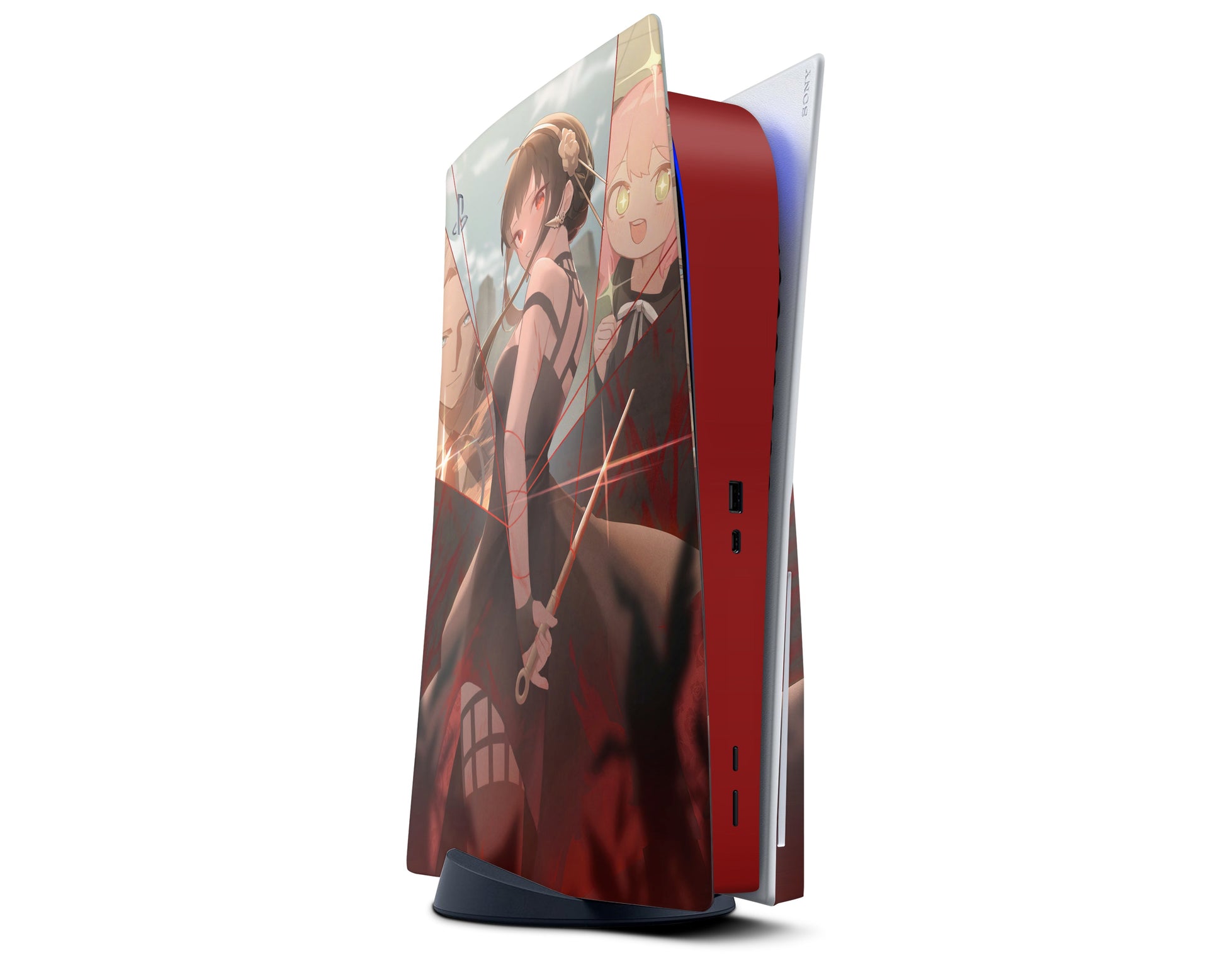 Anime Town Creations PS5 Spy x Family Forger Fam PS5 Digital Skins - Anime Spy x Family PS5 Skin
