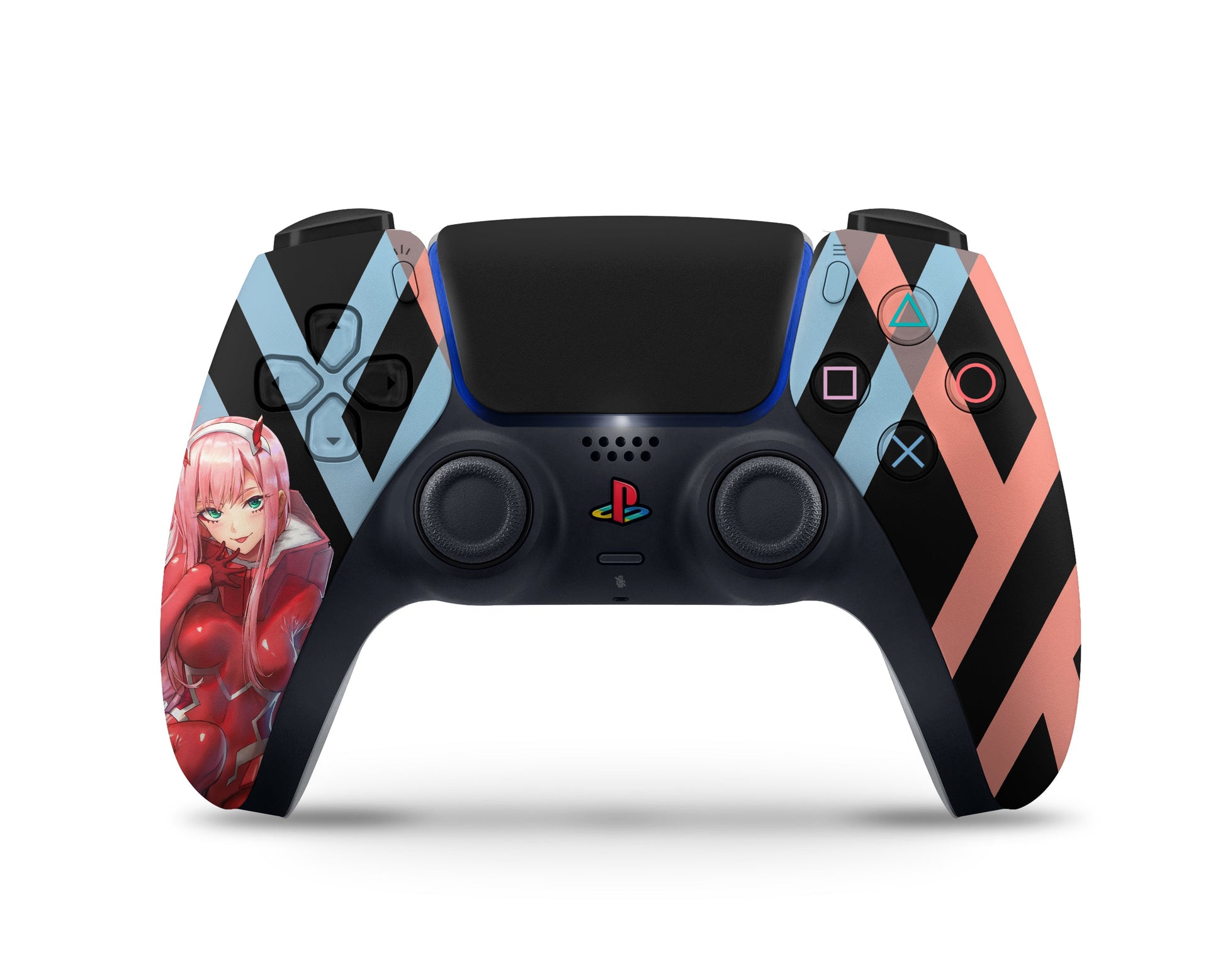 Anime Town Creations PS5 Zero Two Hot Pink PS5 Skins - Anime Darling in the Franxx PS5 Skin