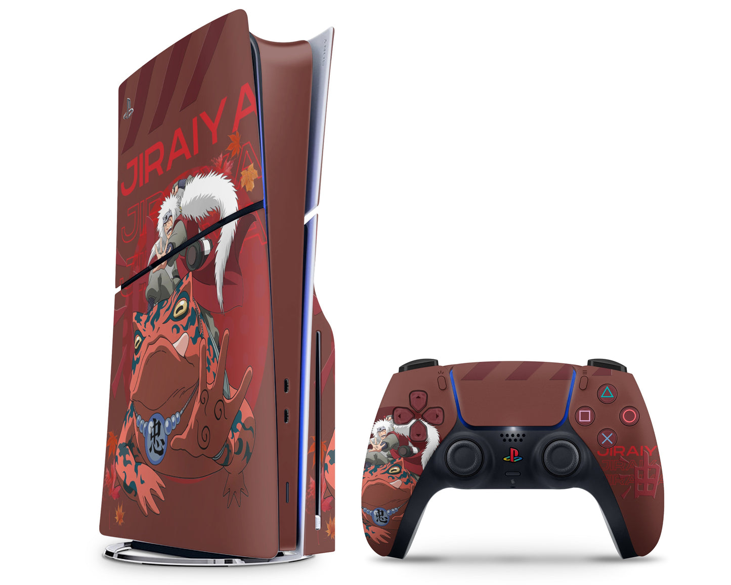 Anime Town Creations PS5 Slim Naruto Jiraiya PS5 Slim Skins - Anime Naruto PS5 Slim Skin