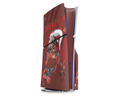 Anime Town Creations PS5 Slim Naruto Jiraiya PS5 Slim Skins - Anime Naruto PS5 Slim Skin