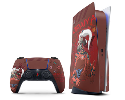 Anime Town Creations PS5 Naruto Jiraiya PS5 Skins - Anime Naruto PS5 Skin