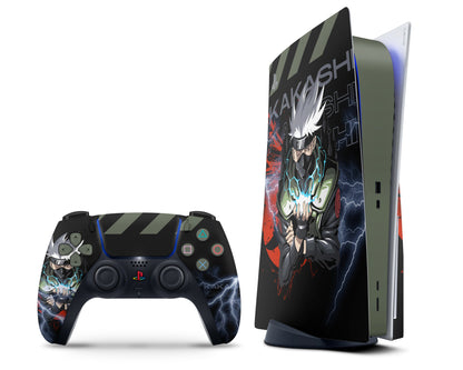 Anime Town Creations PS5 Kakashi Hatake PS5 Skins - Anime Naruto PS5 Skin