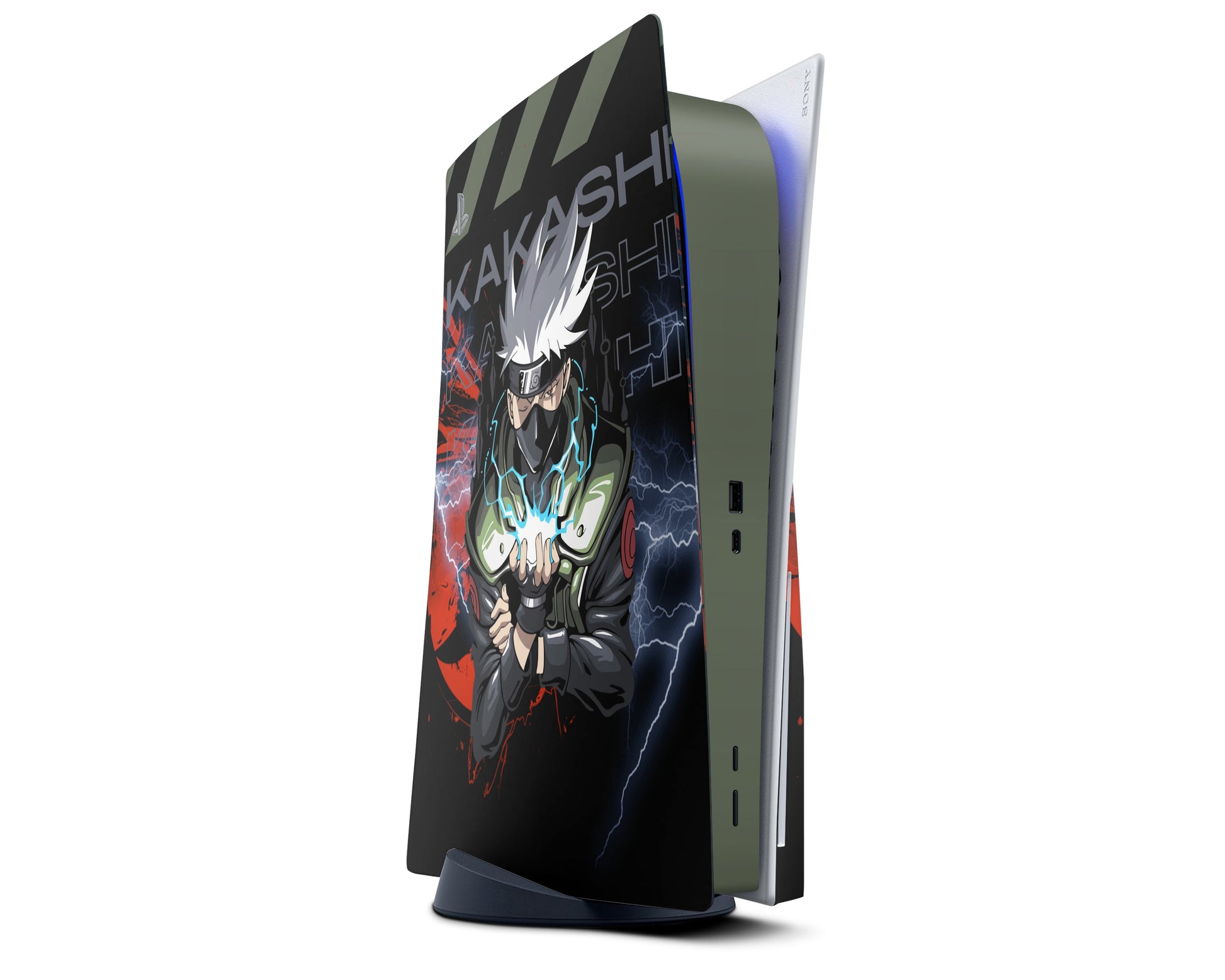 Anime Town Creations PS5 Kakashi Hatake PS5 Skins - Anime Naruto PS5 Skin