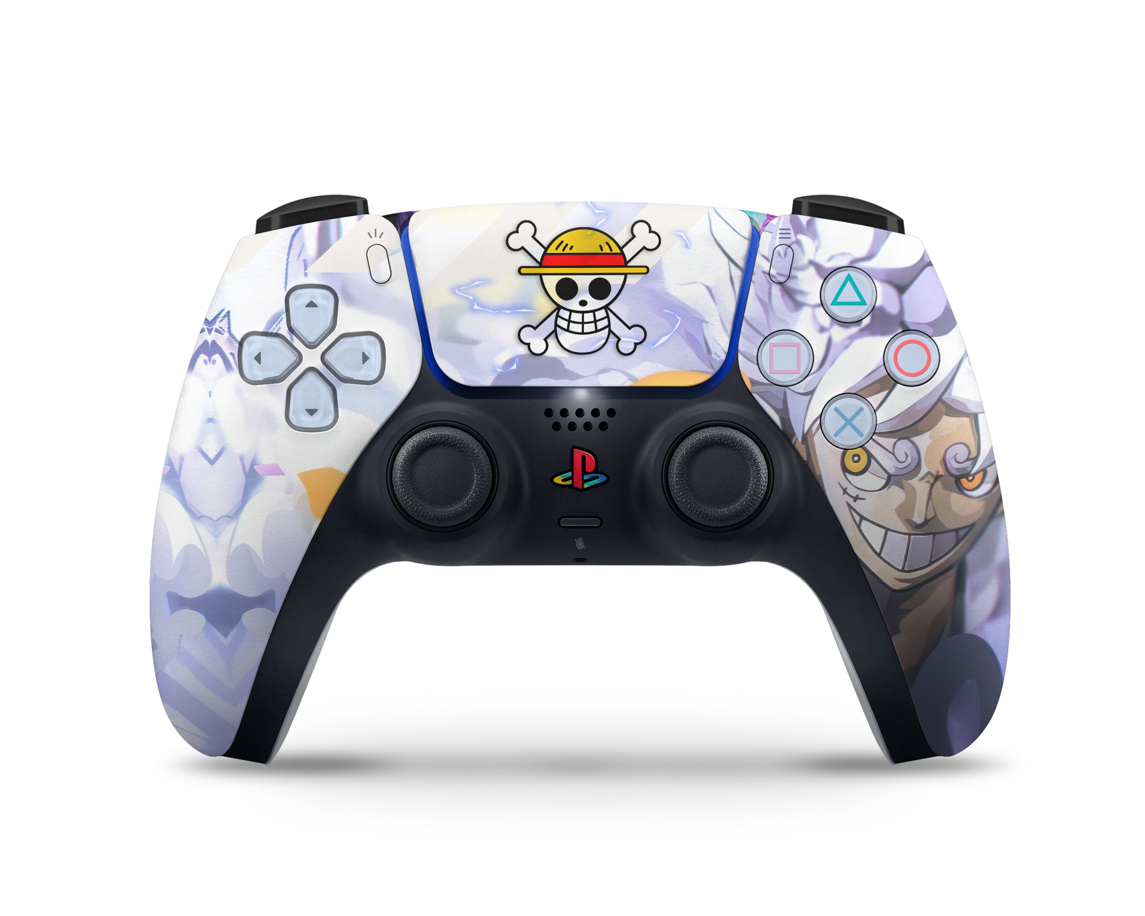 One Piece Luffy Gear 5 Awakening PS5 Controller PS5 Controller Skin one-piece-luffy-gear-5-awakening-ps5-controller-ps5-controller-skin