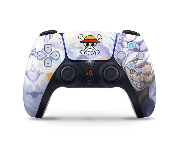 One Piece Luffy Gear 5 Awakening PS5 Controller PS5 Controller Skin ...