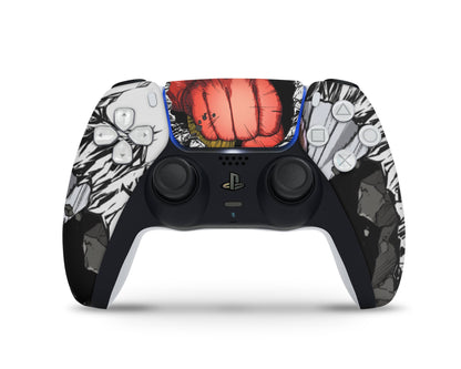 Anime Town Creations PS5 One Punch Man Saitama PS5 Skins - Anime One Punch Man PS5 Skin