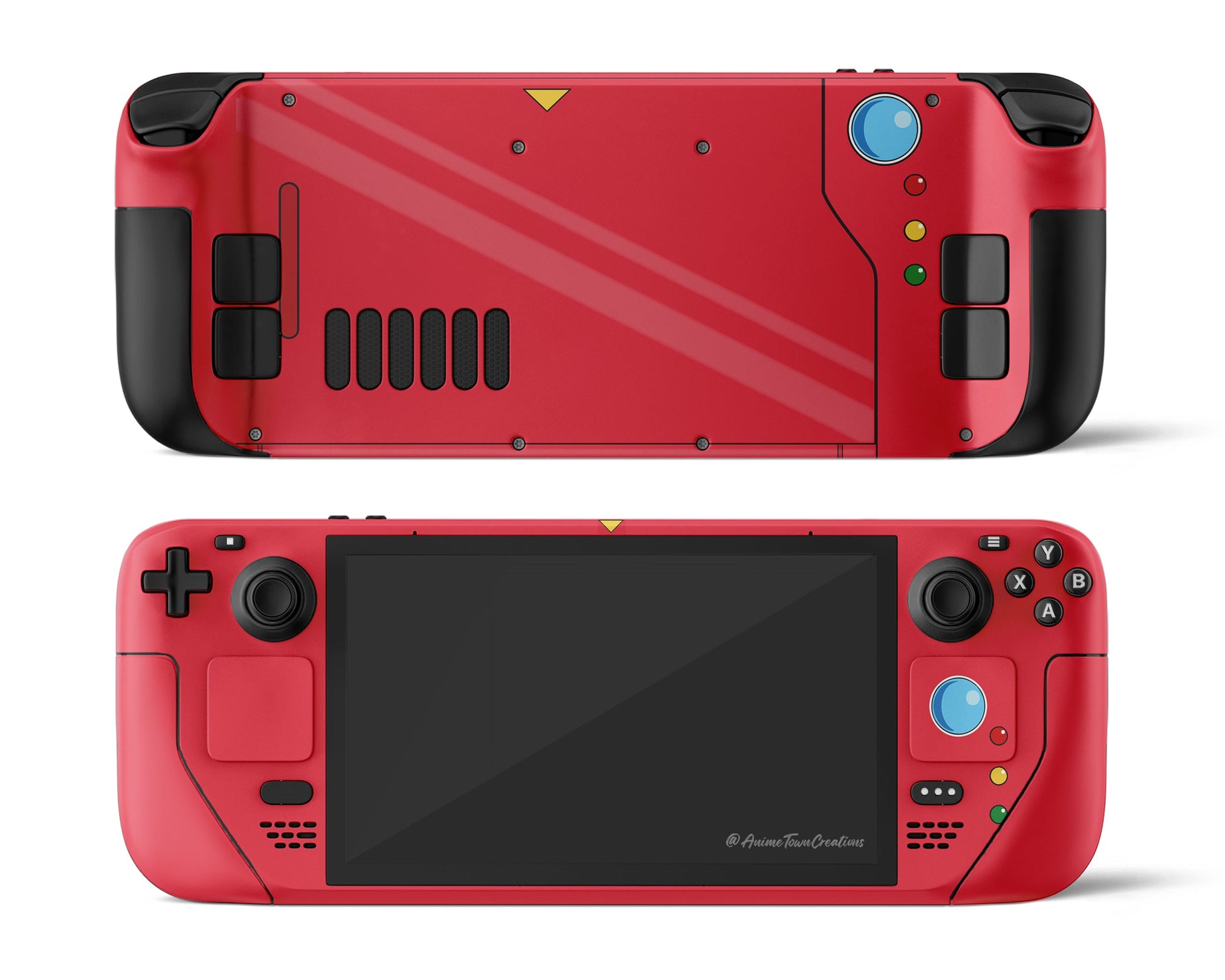 Anime Town Creations Steam Deck Pokemon Pokedex Vinyl only Skins - Anime Pokemon Steam Deck Skin