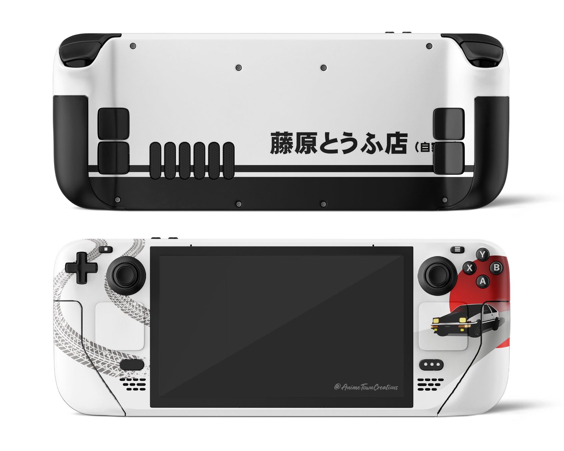Anime Town Creations Steam Deck Initial D Vinyl only Skins - Anime Initial D Steam Deck Skin