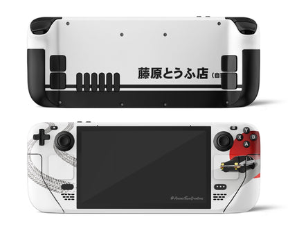 Anime Town Creations Steam Deck Initial D Vinyl only Skins - Anime Initial D Steam Deck Skin