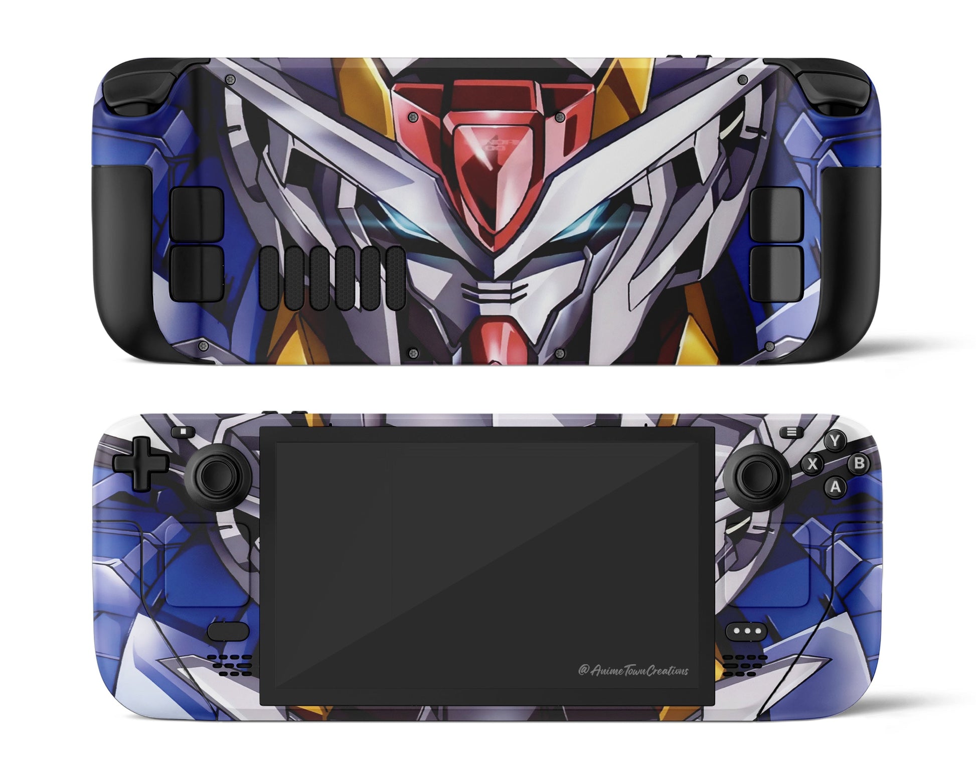 Anime Town Creations Steam Deck Gundam Vinyl only Skins - Anime Gundam Steam Deck Skin