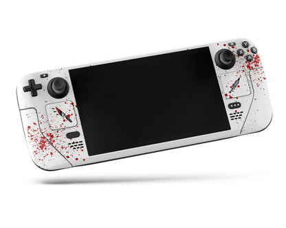 Anime Town Creations Steam Deck My Hero Academia Himiko Toga Red Vinyl +Tempered Glass Skins - Anime My Hero Academia Steam Deck Skin