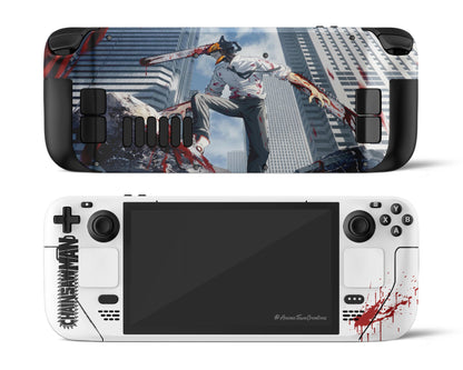 Anime Town Creations Steam Deck Chainsaw Man Vinyl only Skins - Anime Chainsaw Man Steam Deck Skin
