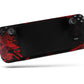 Anime Town Creations Steam Deck Black Clover Asta Red Vinyl +Tempered Glass Skins - Anime Black Clover Steam Deck Skin