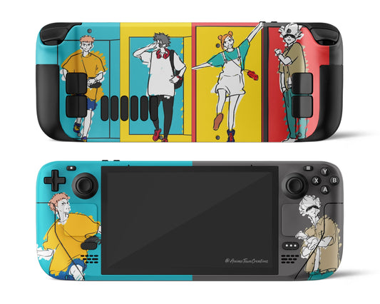 Anime Town Creations Steam Deck Jujutsu Kaisen Lost in Paradise Vinyl only Skins - Anime Jujutsu Kaisen Steam Deck Skin
