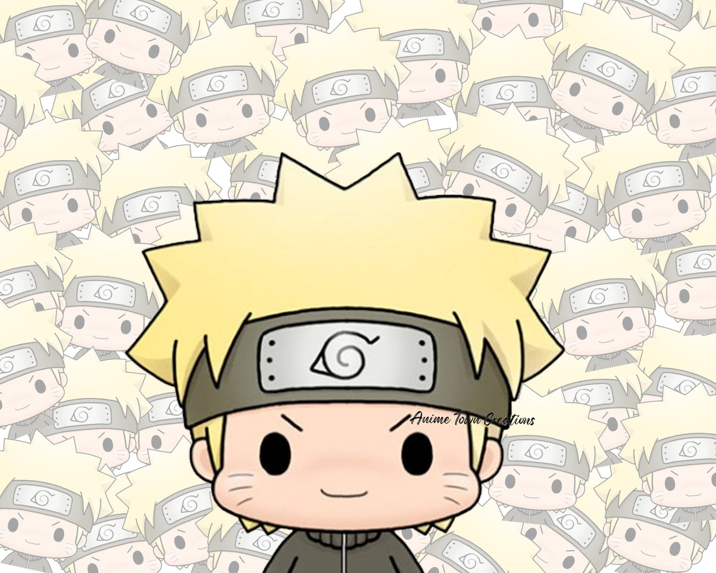 Anime Town Creations Sticker Chibi Naruto Peeker 5" Accessories - Anime Naruto Sticker