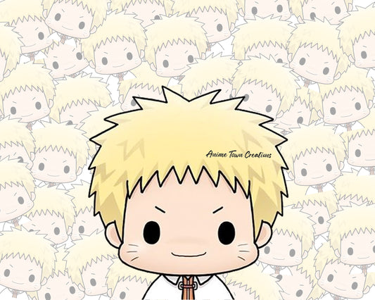 Anime Town Creations Sticker Chibi Naruto (Boruto) Peeker 5" Accessories - Anime Boruto Sticker