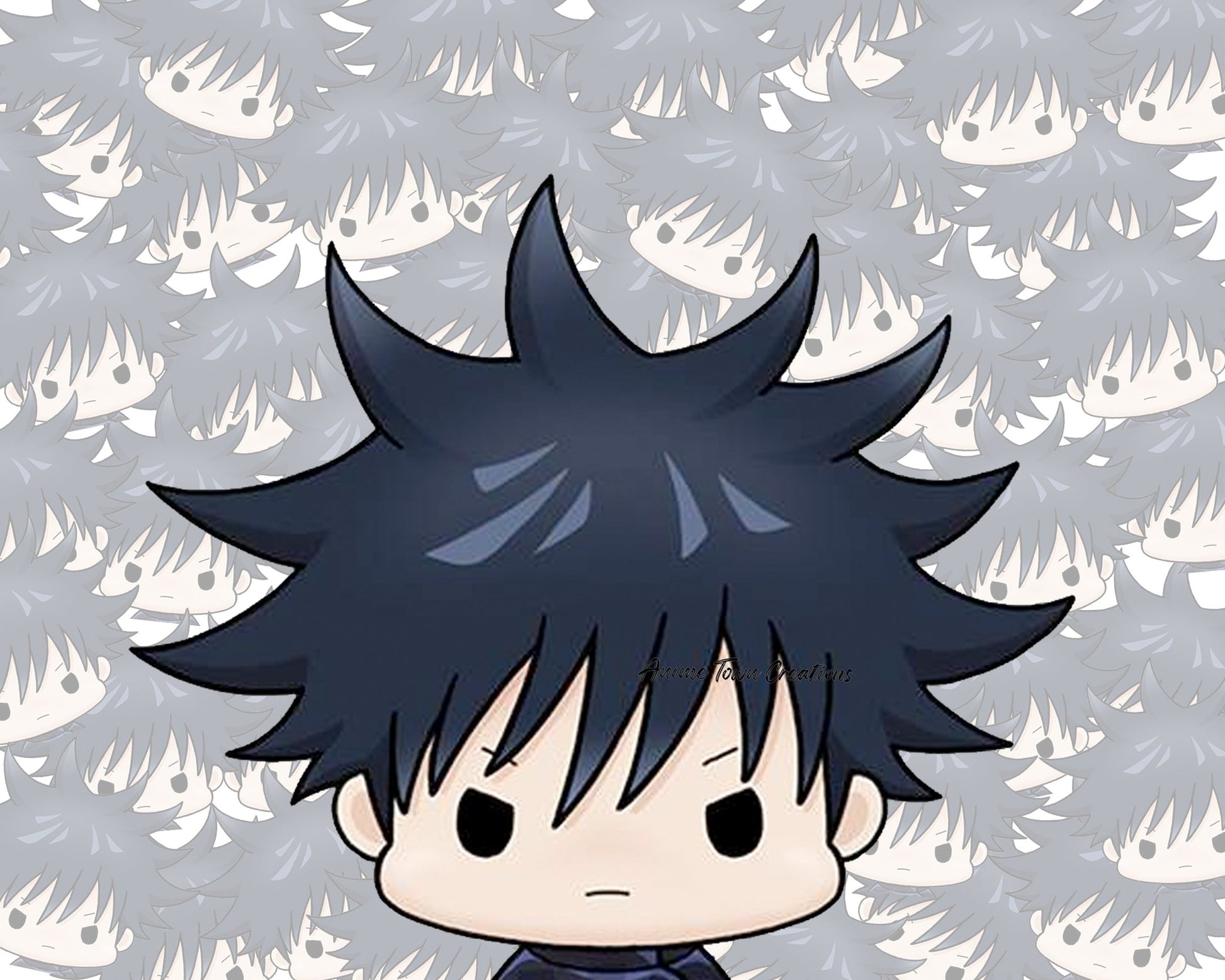 Anime Town Creations Sticker Chibi Megumi Peeker 5" Accessories - Anime Jujutsu Kaisen Sticker
