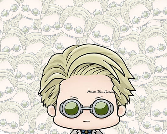 Anime Town Creations Sticker Chibi Nanami Peeker 5" Accessories - Anime Jujutsu Kaisen Sticker