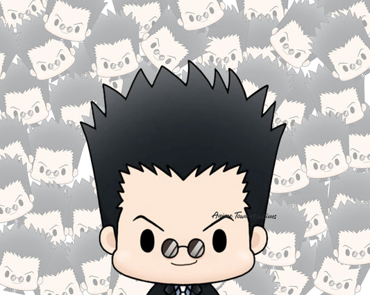 Anime Town Creations Sticker Chibi Leorio Peeker 5" Accessories - Anime Hunter x Hunter Sticker