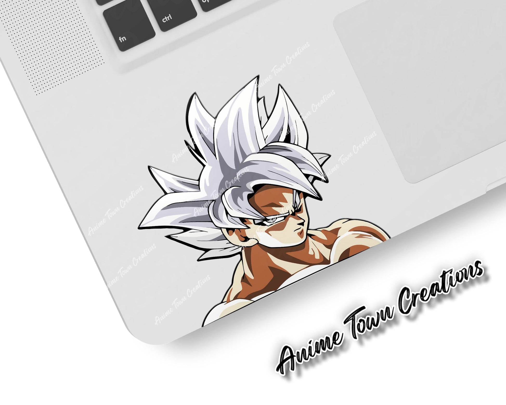 Dragon Ball Goku Ultra Instinct Sticker Sticker – Anime Town Creations