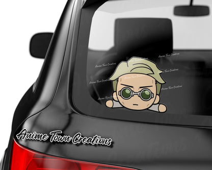 Anime Town Creations Sticker Jujutsu Kaisen Nanami Head 8" Accessories - Anime Jujutsu Kaisen Sticker
