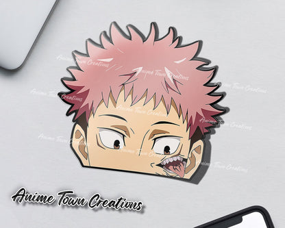 Anime Town Creations Sticker Jujutsu Kaisen Yuji Sukuna 5" Accessories - Anime Jujutsu Kaisen Sticker