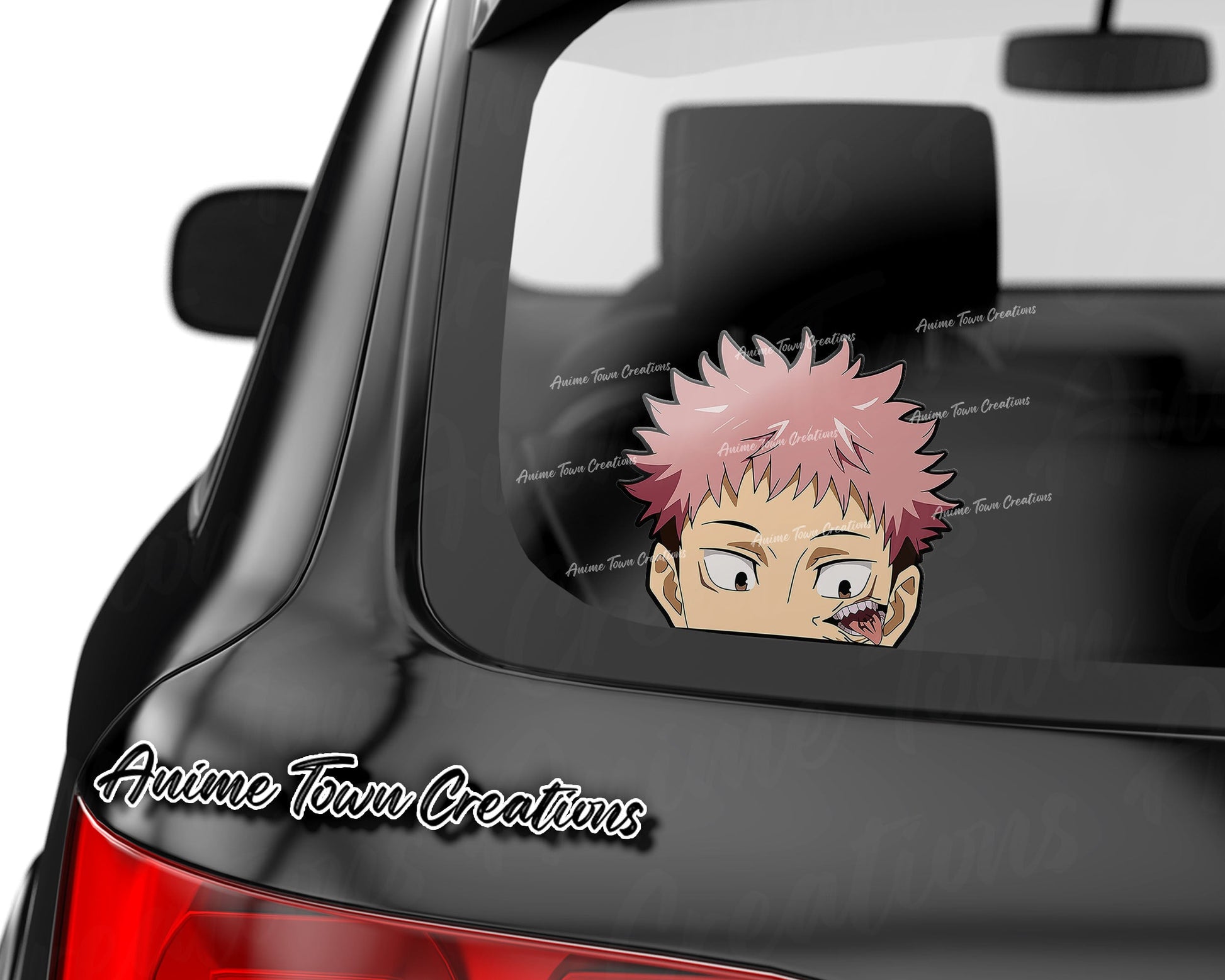 Anime Town Creations Sticker Jujutsu Kaisen Yuji Sukuna 8" Accessories - Anime Jujutsu Kaisen Sticker