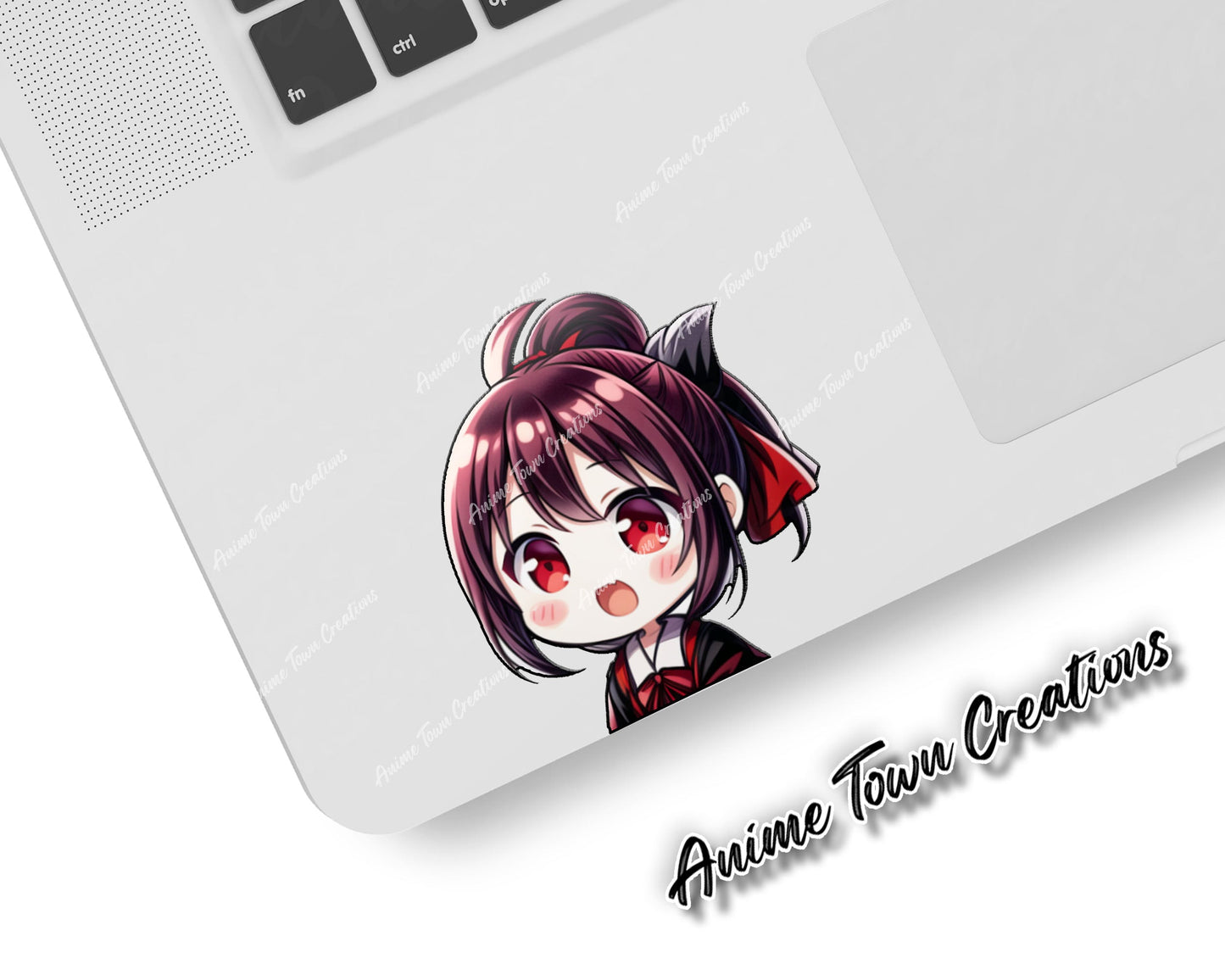 Anime Town Creations Sticker Love Is War Kaguya-Sama Chibi Peeker 5" Accessories - Anime Love Is War Sticker