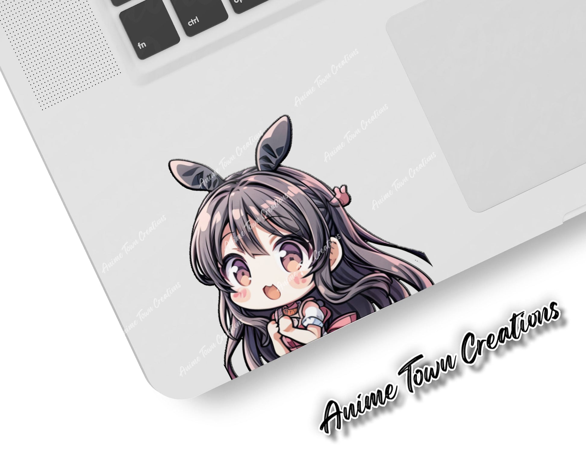 Anime Town Creations Sticker Mai Sakurajima Bunny Peeker 5" Accessories - Anime Rascal Does Not Dream of Bunny Girl Senpai Sticker