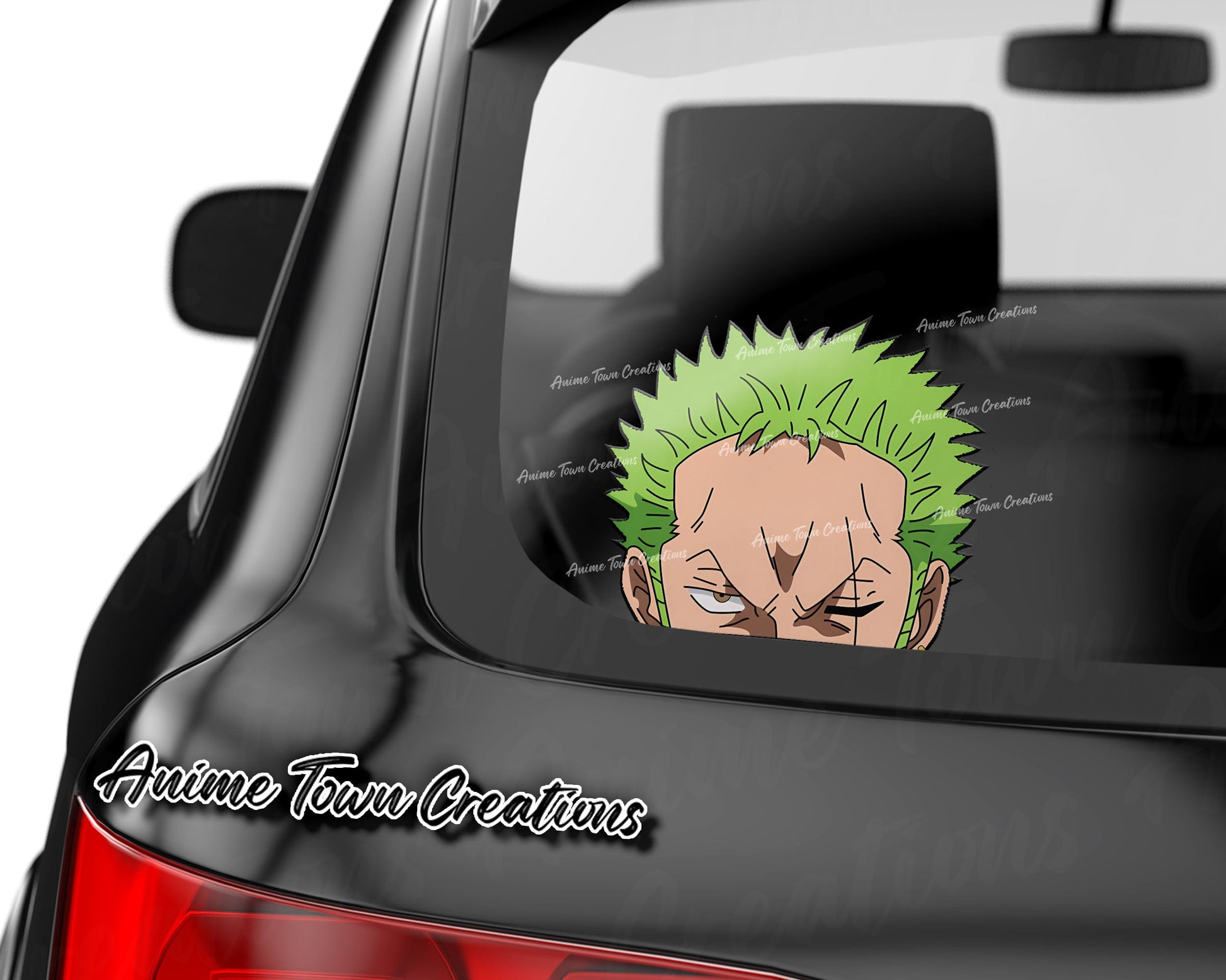 One Piece Zoro Peeker Sticker Sticker – Anime Town Creations