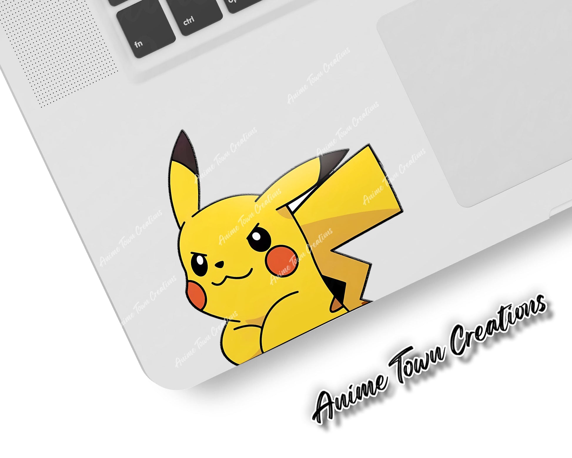 Anime Town Creations Sticker Pokemon Brave Pikachu Peeker 5" Accessories - Anime Pokemon Sticker