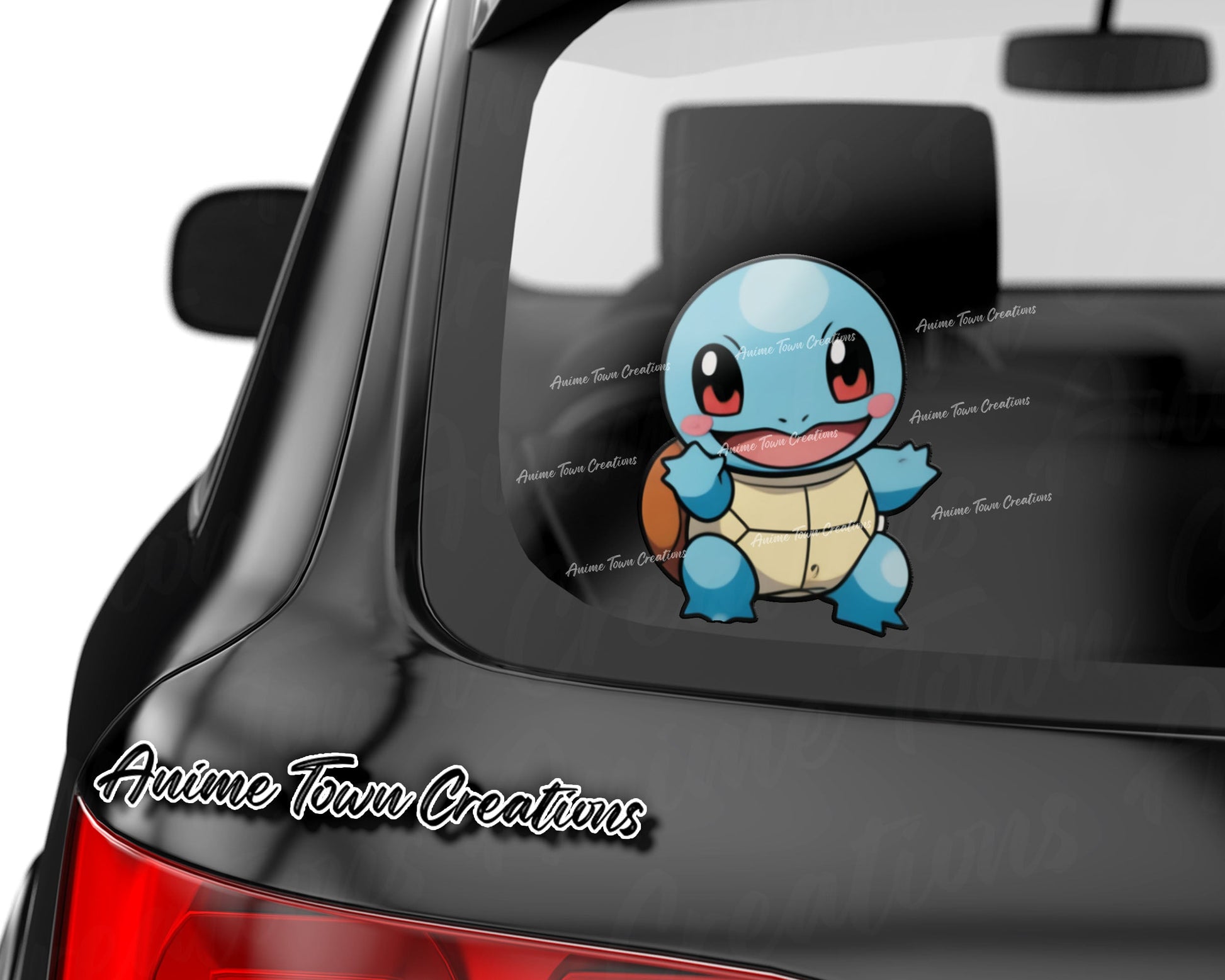 Anime Town Creations Sticker Pokemon Squirtle 8" Accessories - Anime Pokemon Sticker
