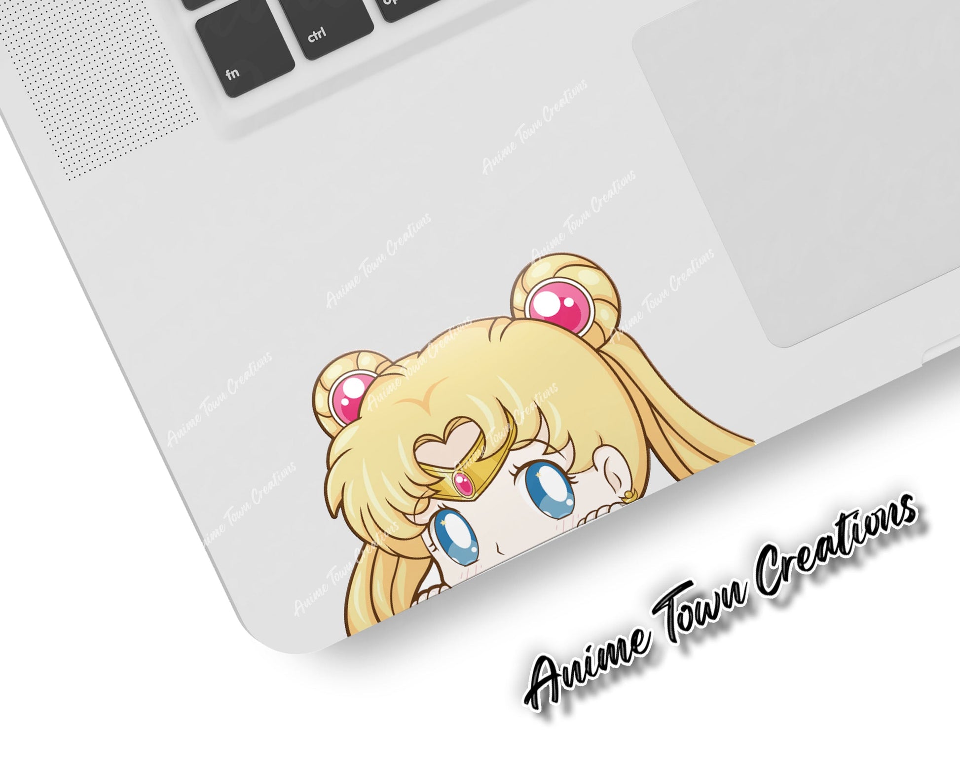 Anime Town Creations Sticker Sailor Moon Cutie Peeker 5" Accessories - Anime Sailor Moon Sticker