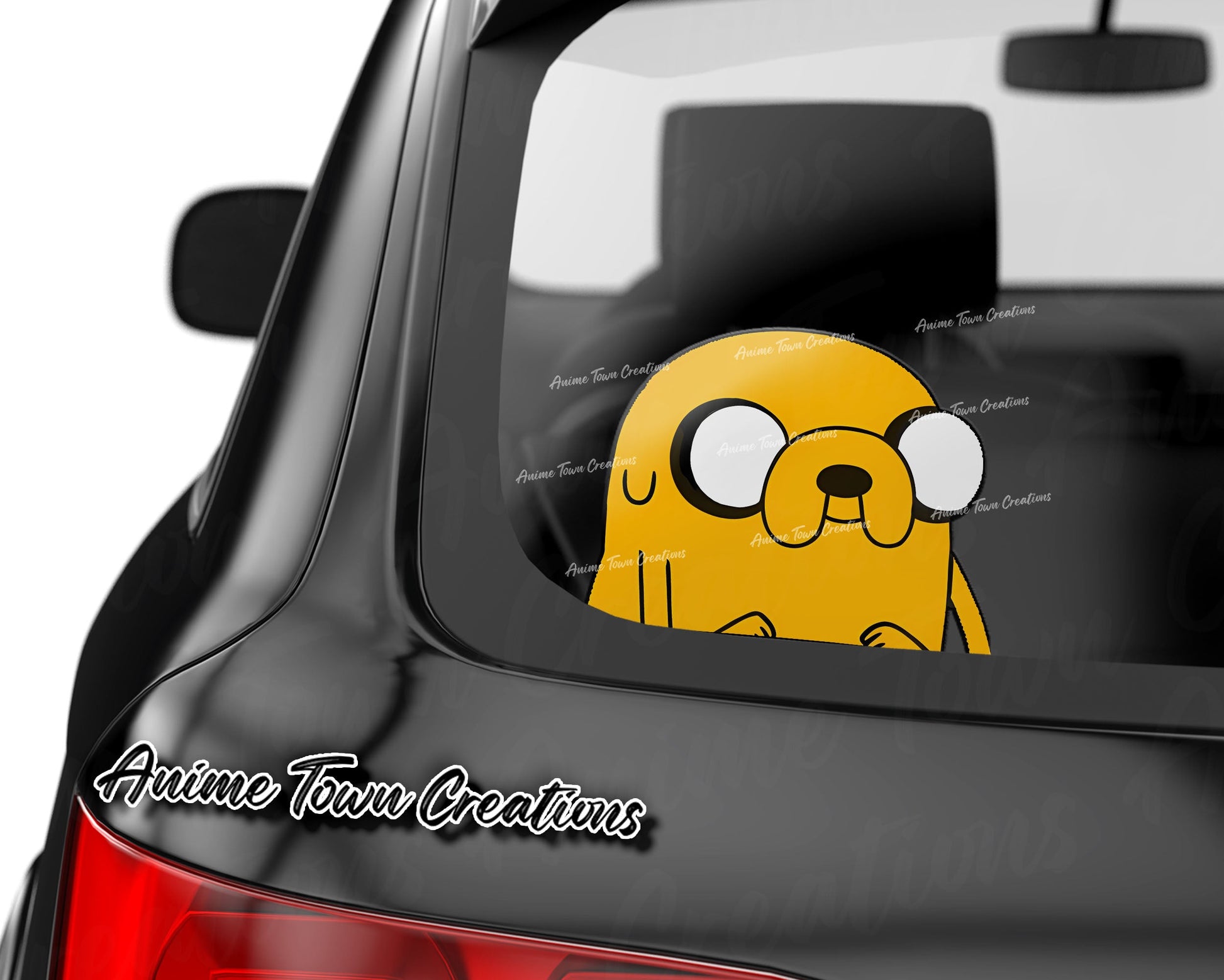 Anime Town Creations Sticker Adventure Time Jake 8" Accessories - Anime Adventure Time Sticker